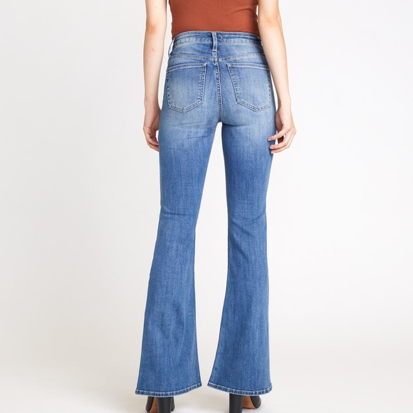 Silver Jeans High Note High Rise Flare Leg 32/33 - Picture 4 of 8